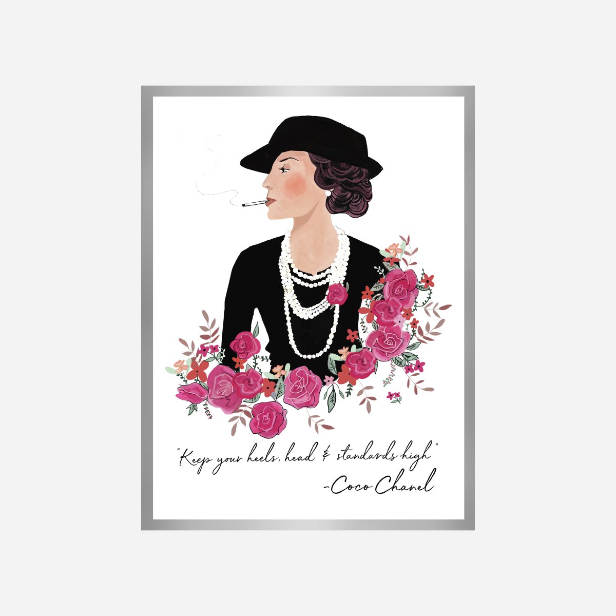 Coco Chanel Art Print - DesignPlace