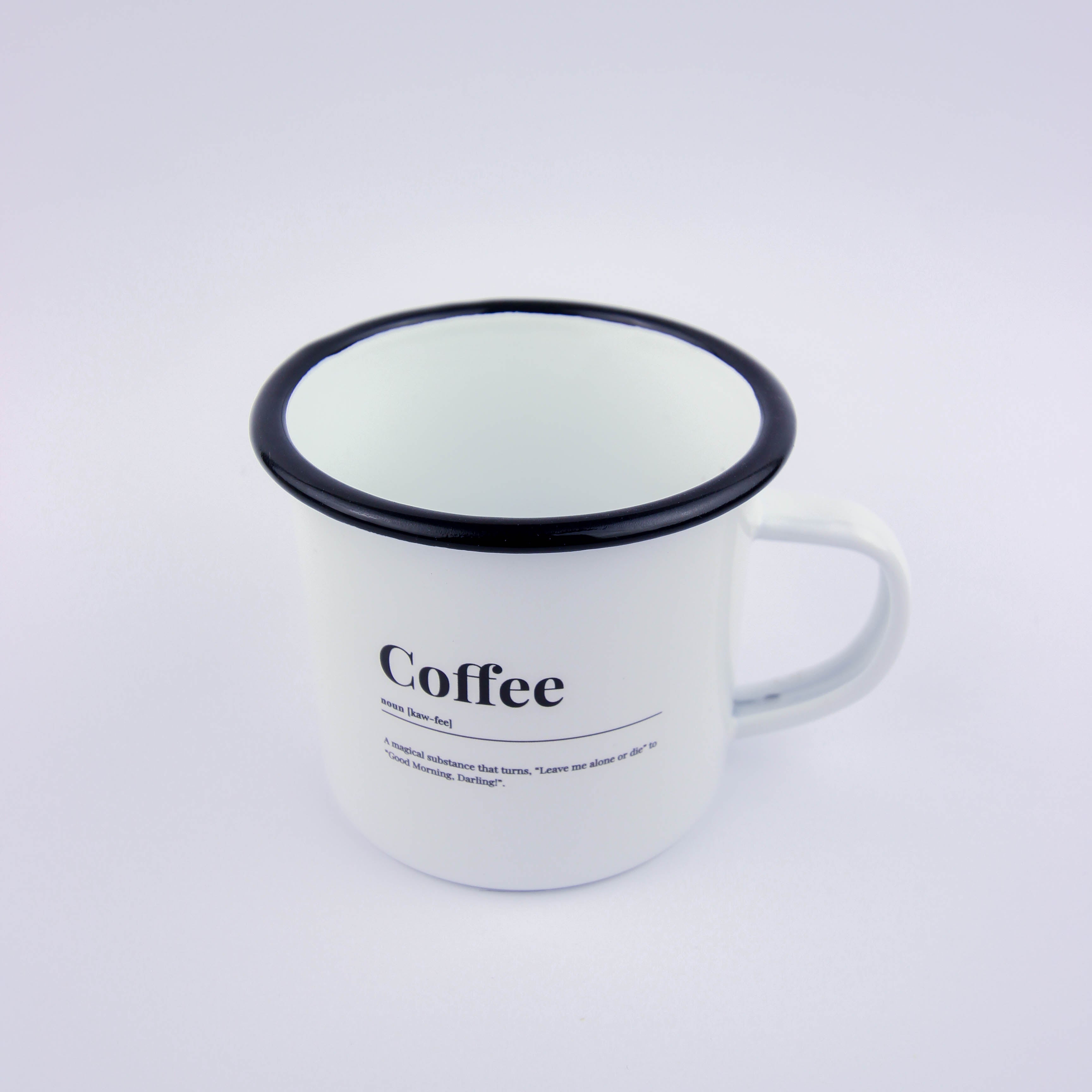 Coffe Definition Enamel Mug