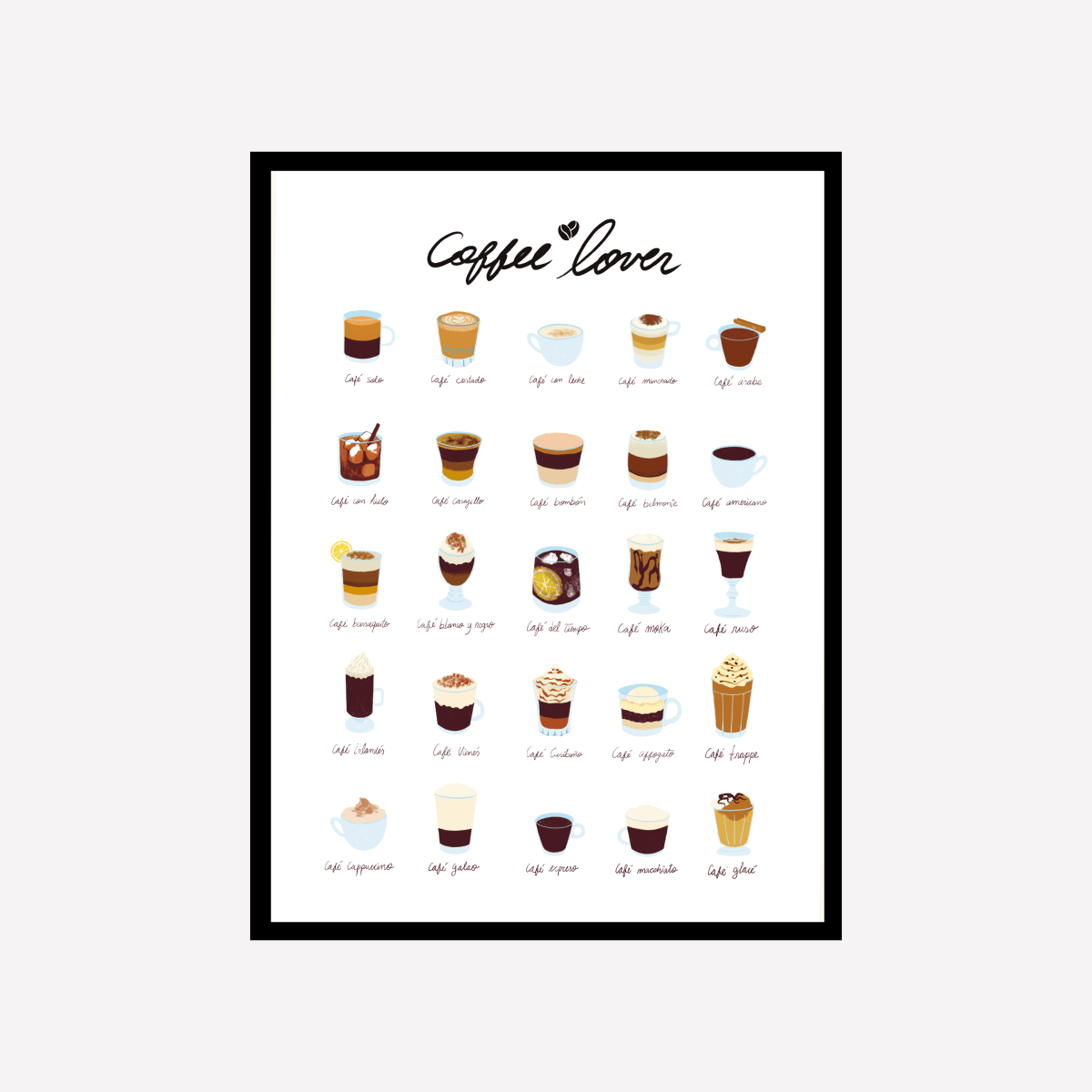 Coffee Lover Art Print - DesignPlace