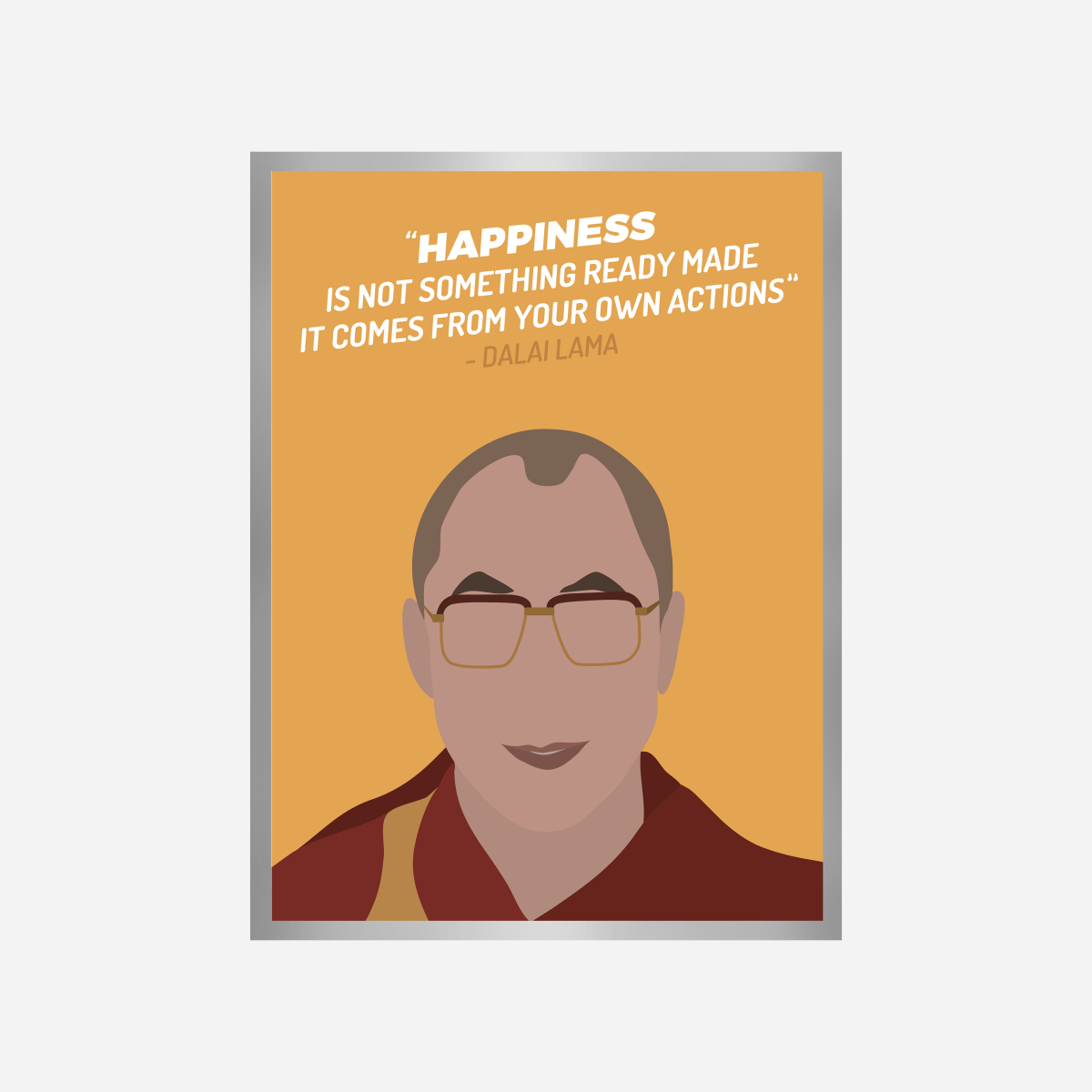 Dalai Lama Art Print - DesignPlace