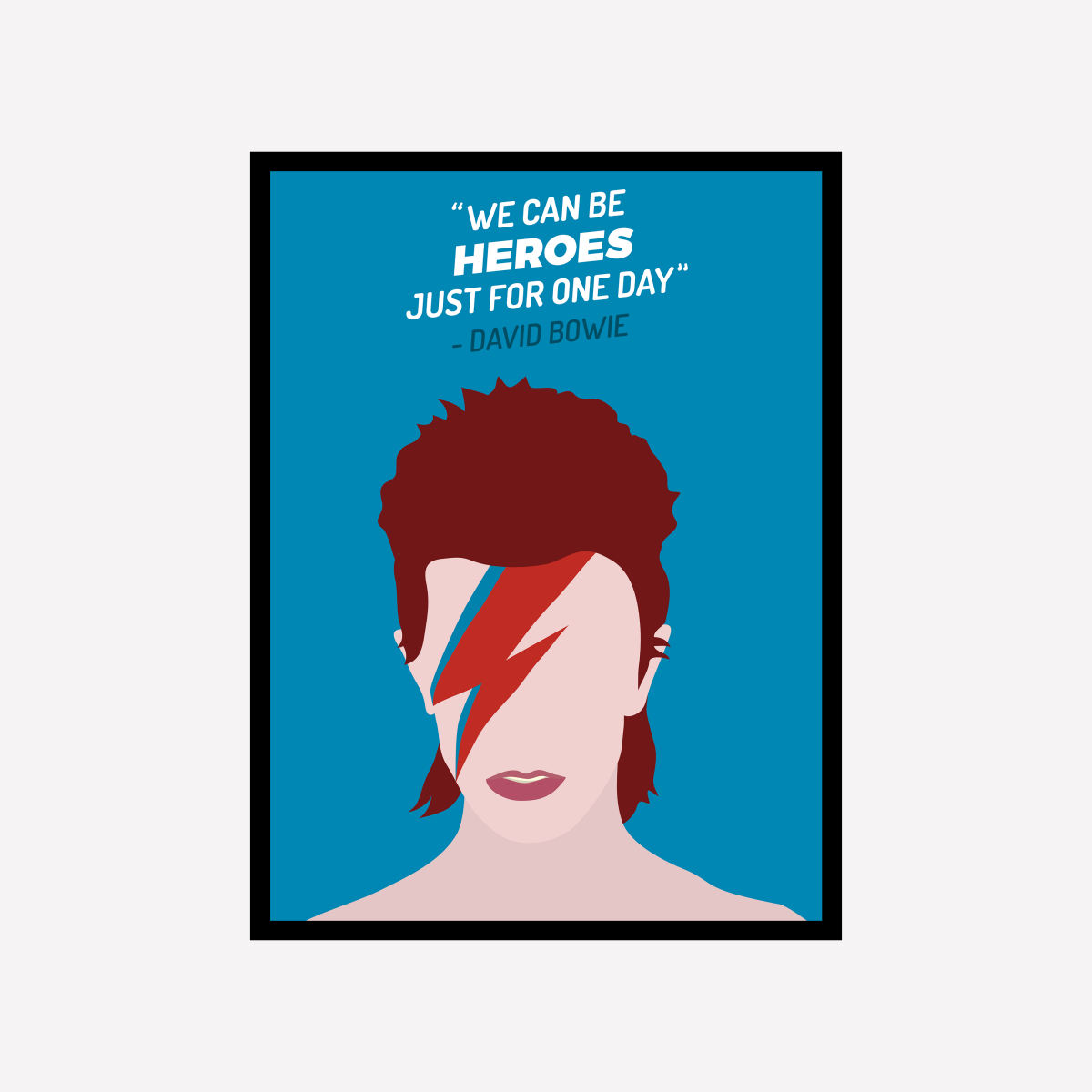 David Bowie Art Print - DesignPlace