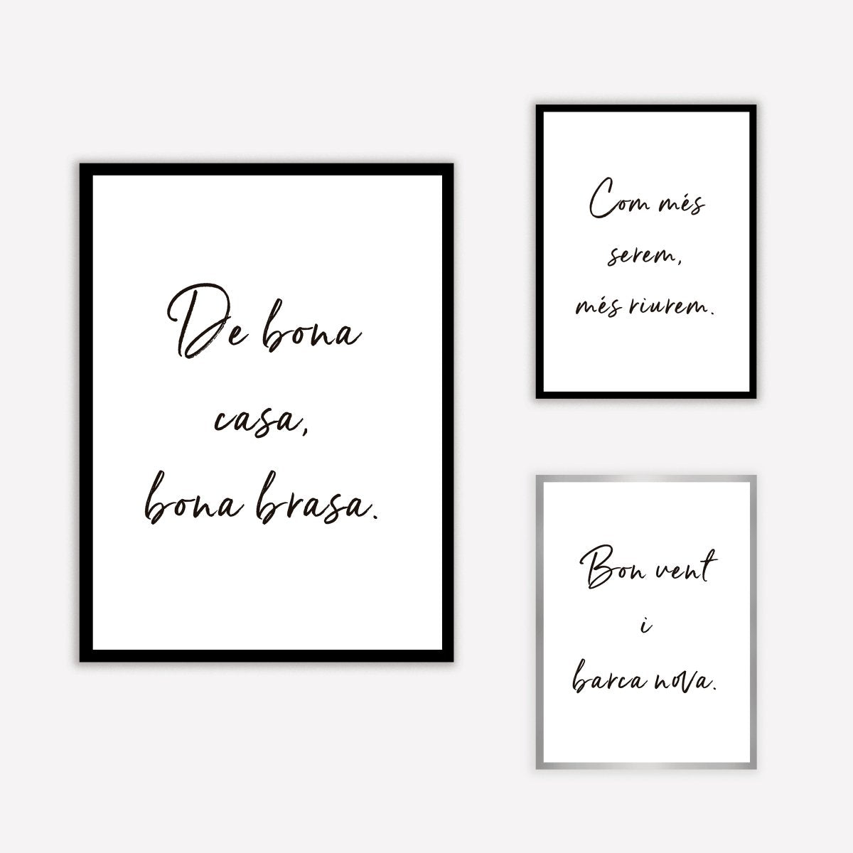 De bona casa, bona brasa Lamina - DesignPlace