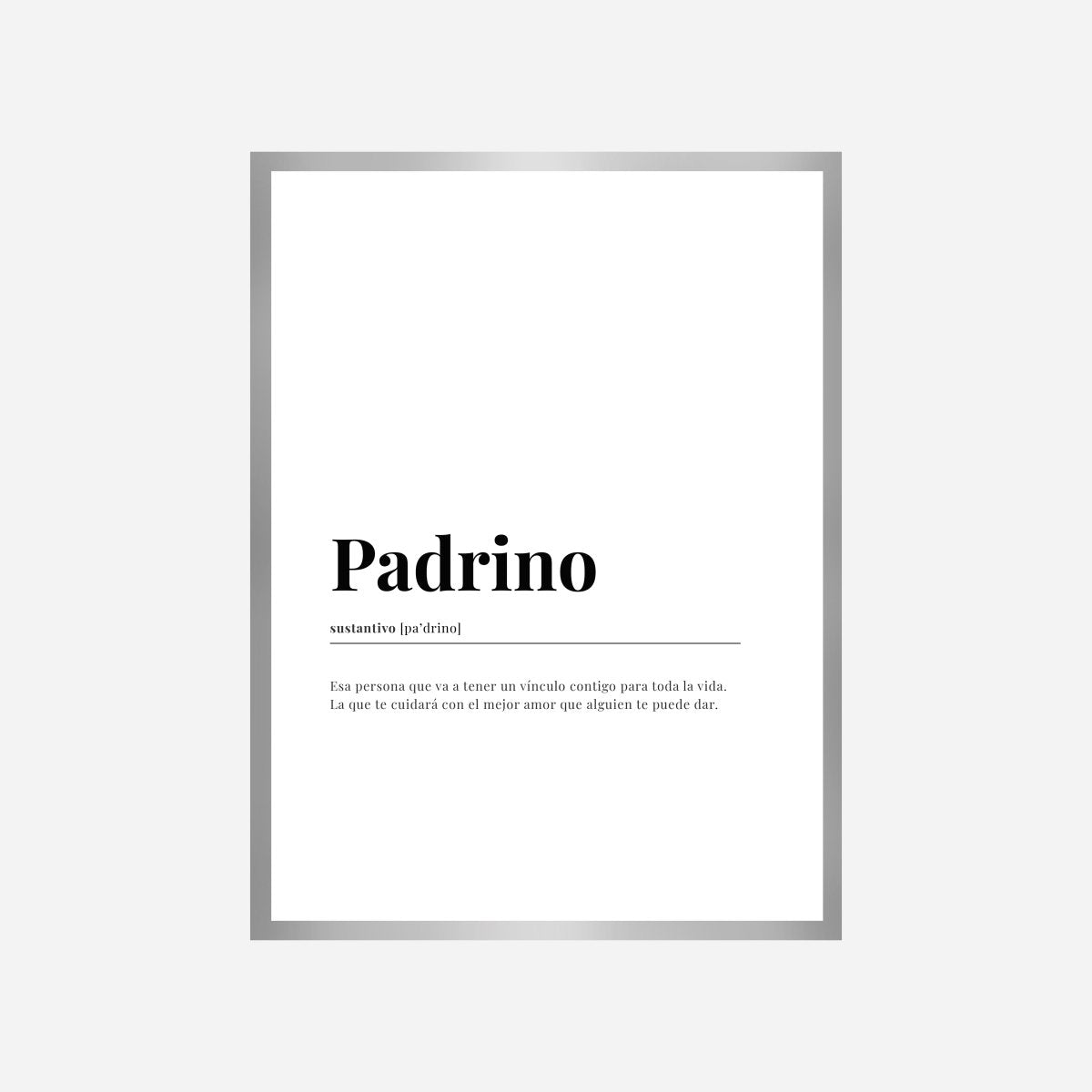 Definición Padrino Lámina - DesignPlace