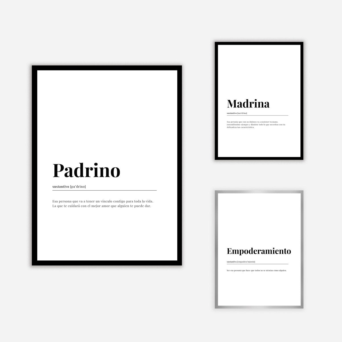 Definición Padrino Lámina - DesignPlace