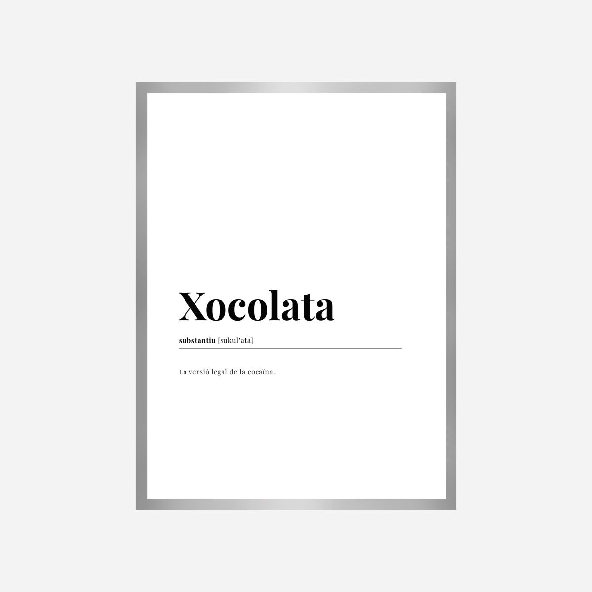 Definición Xocolata Lámina - DesignPlace