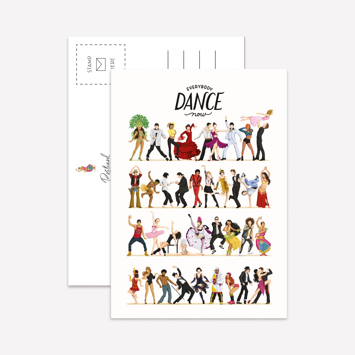 Draw Me a Song Postcard Pack - DesignPlace