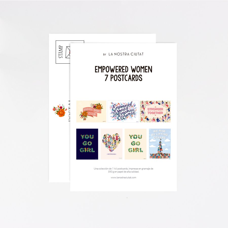 Empowered Women Postcard Pack - DesignPlace