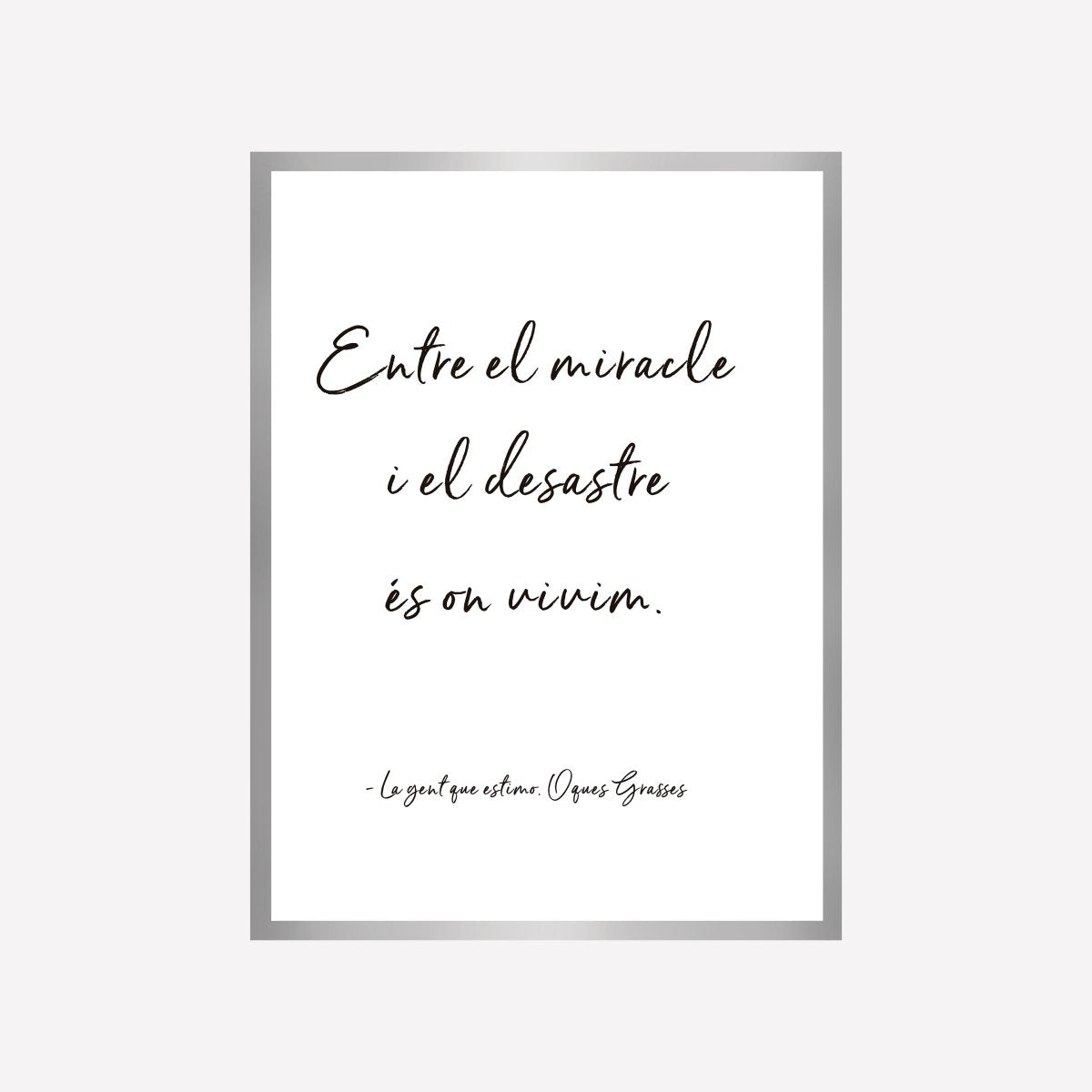 Entre el miracle Lamina - DesignPlace