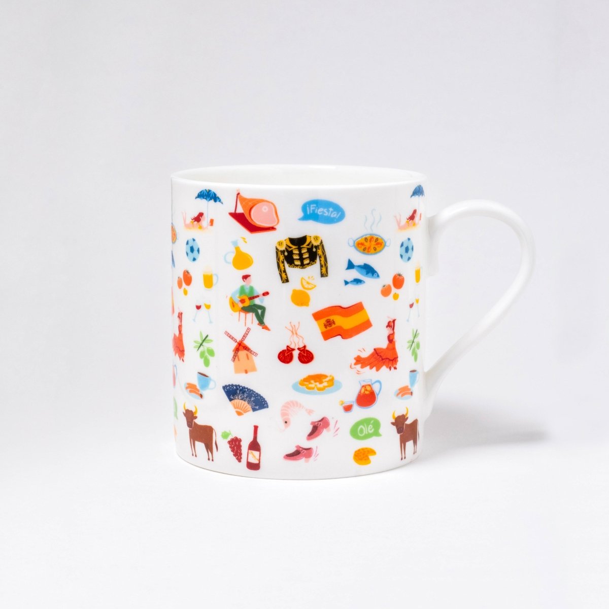 España Pattern Ceramic Mug - DesignPlace