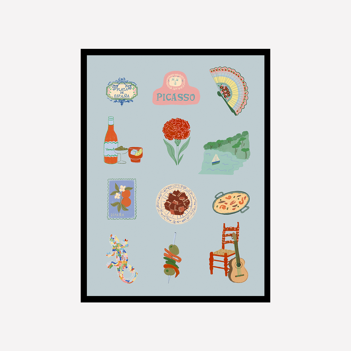 España Art Print