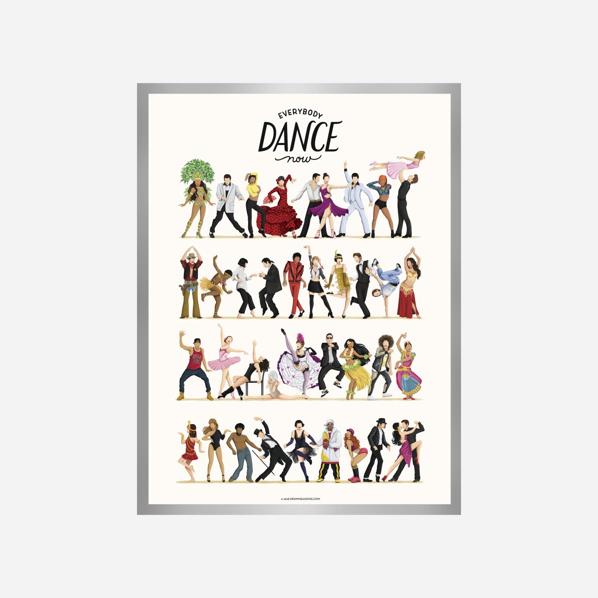 Everybody Dance Now Art Print - DesignPlace