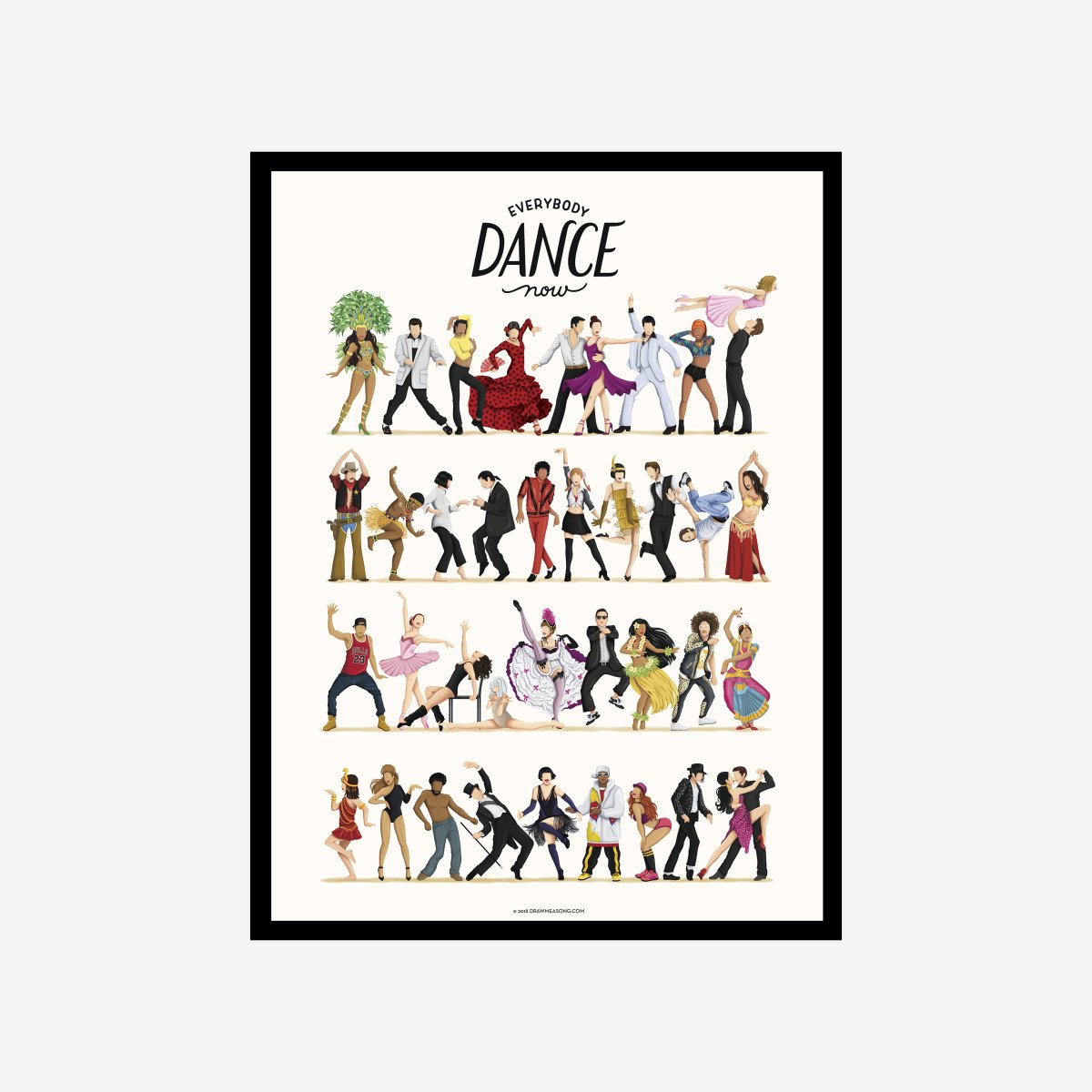 Everybody Dance Now Art Print - DesignPlace