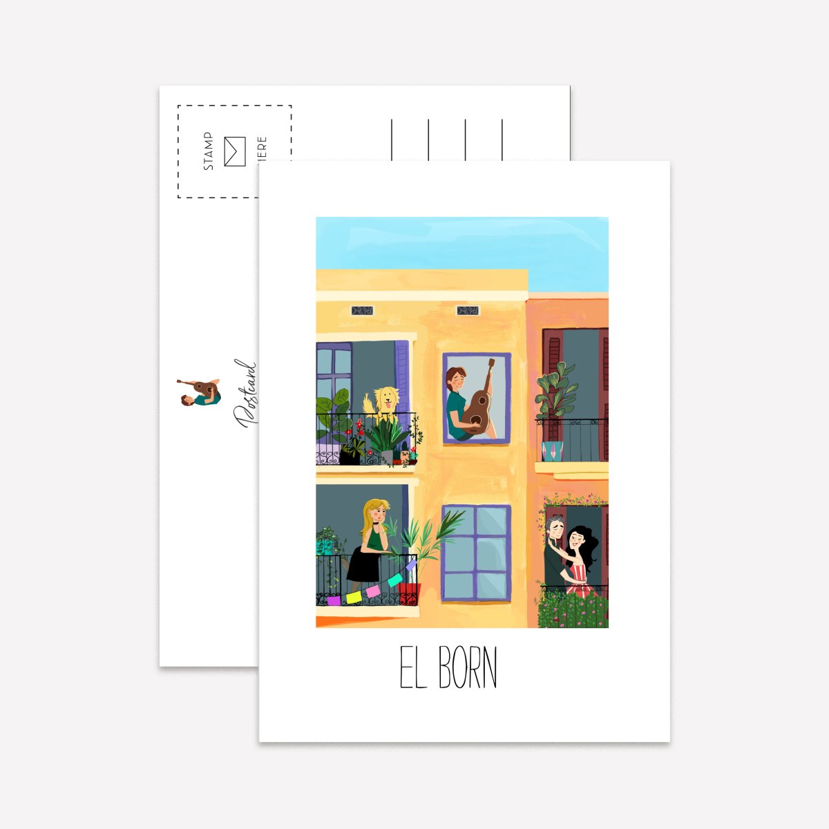 Fachadas Postcard Pack - DesignPlace