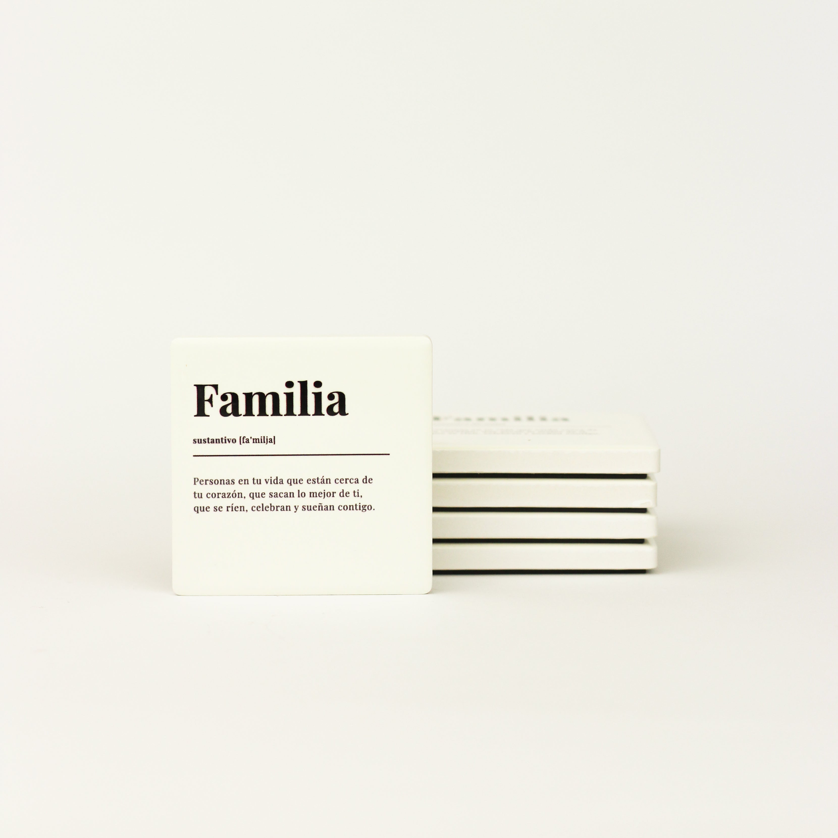 Familia Castellano Ceramic Magnet