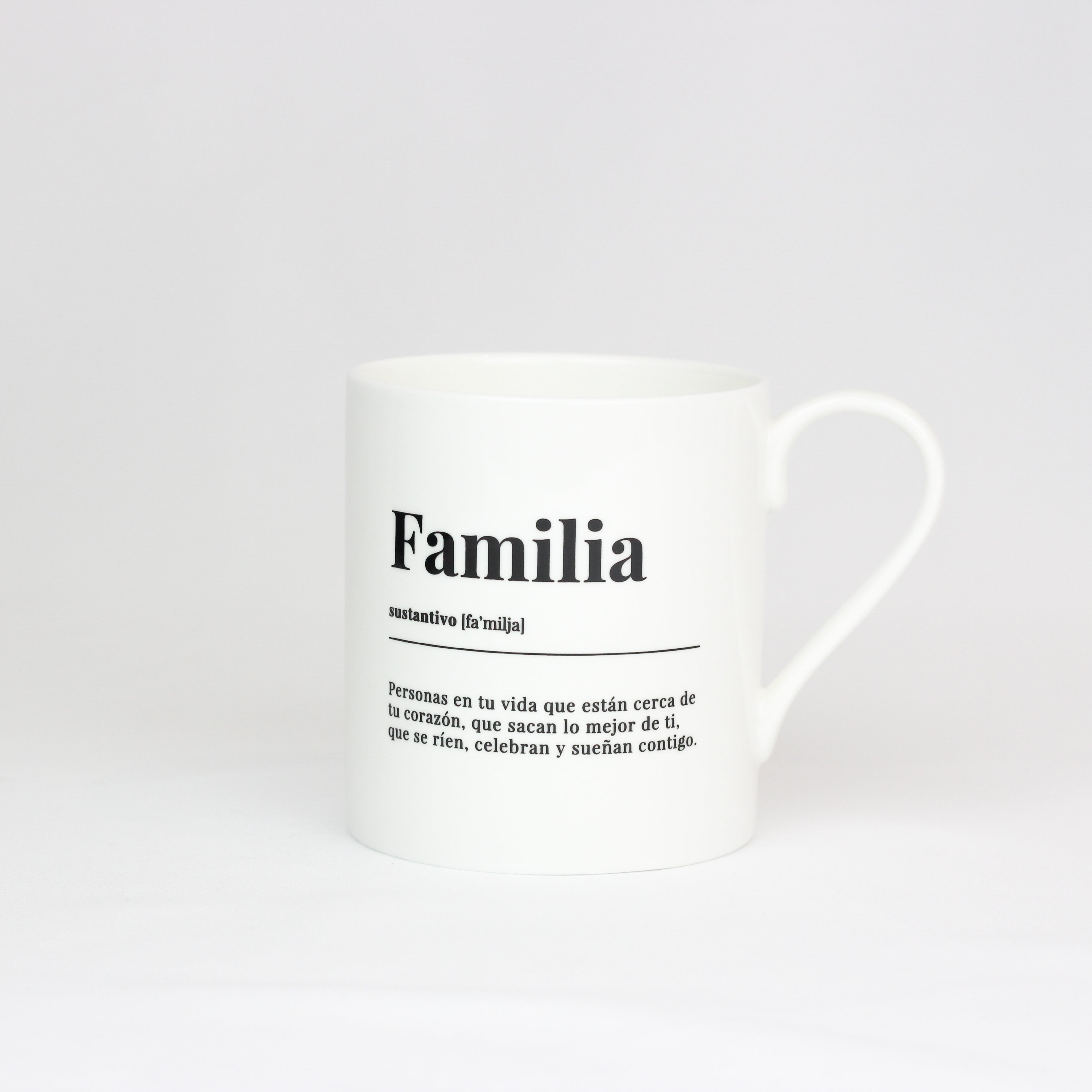 Familia Castellano Definicion Ceramic Mug