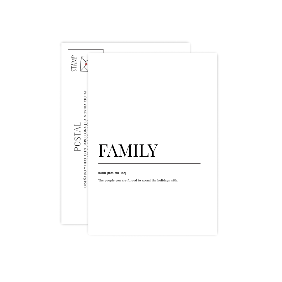 Family GW Postcard Pack - DesignPlace