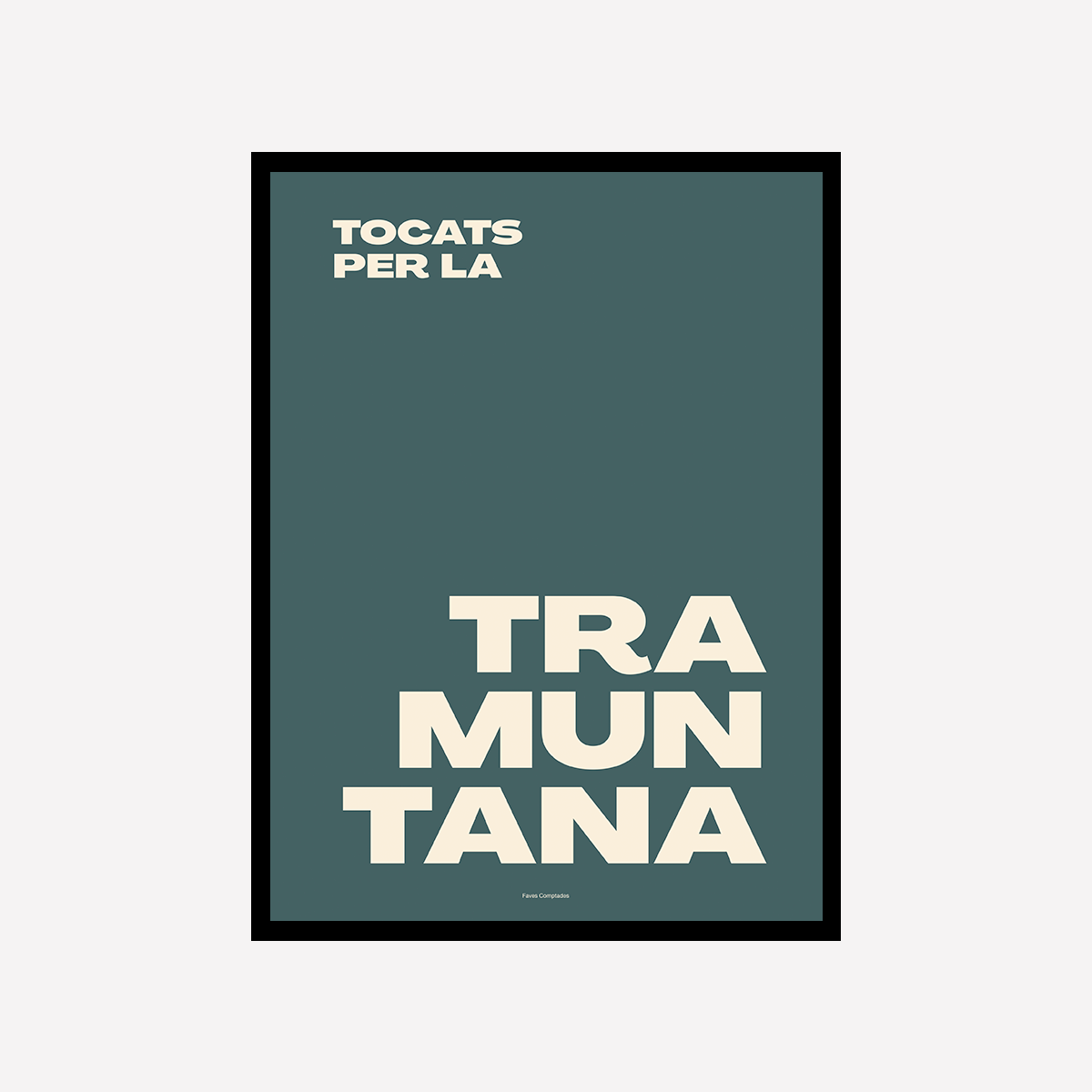 Tramuntana Azul Art Print