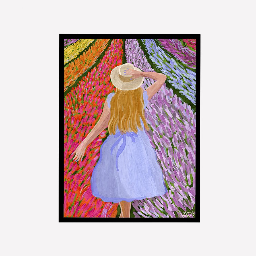 Field of Colour Art Print - DesignPlace