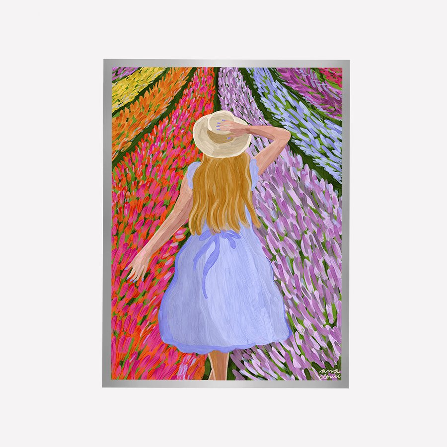 Field of Colour Art Print - DesignPlace