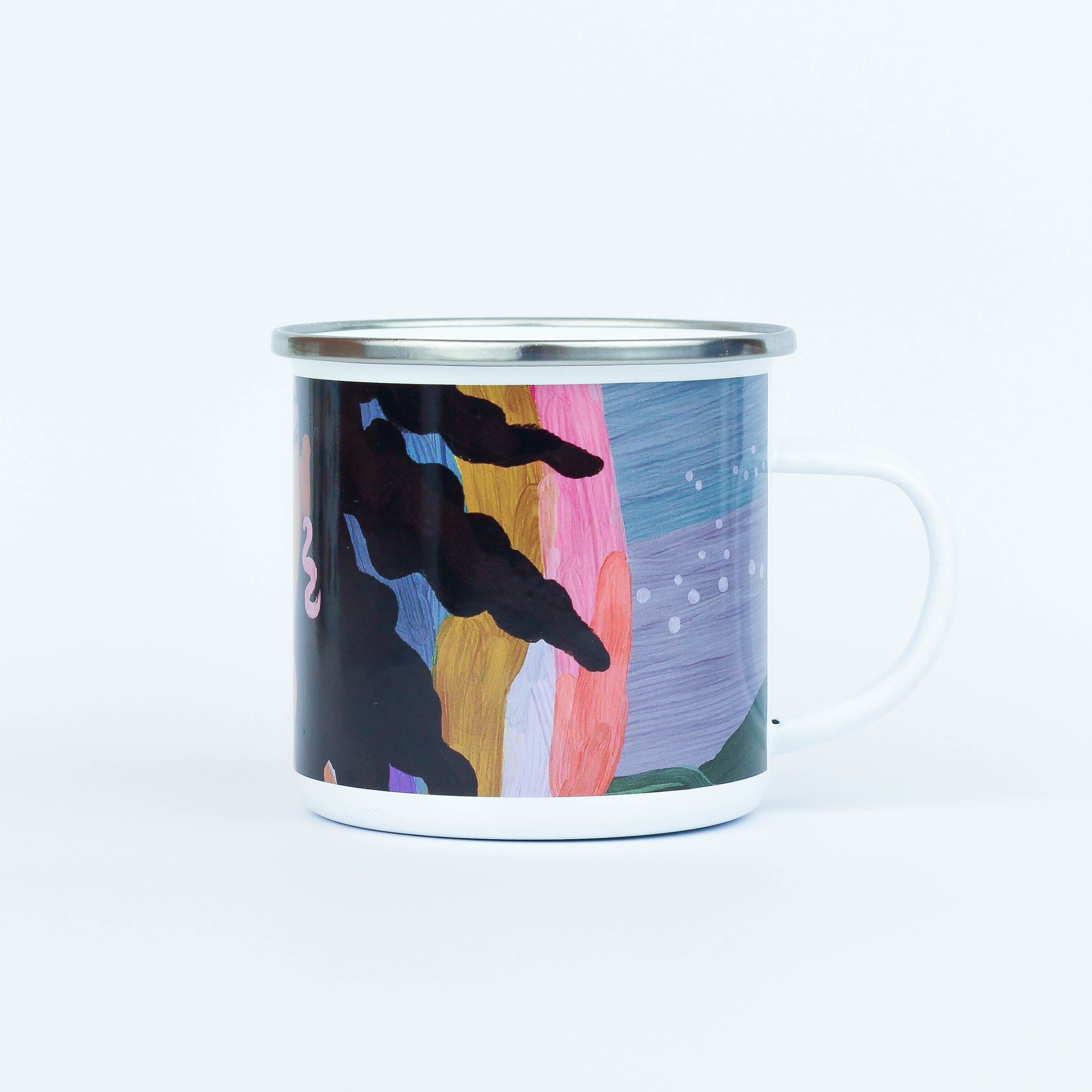 Fiesta Mexicana Enamel Mug