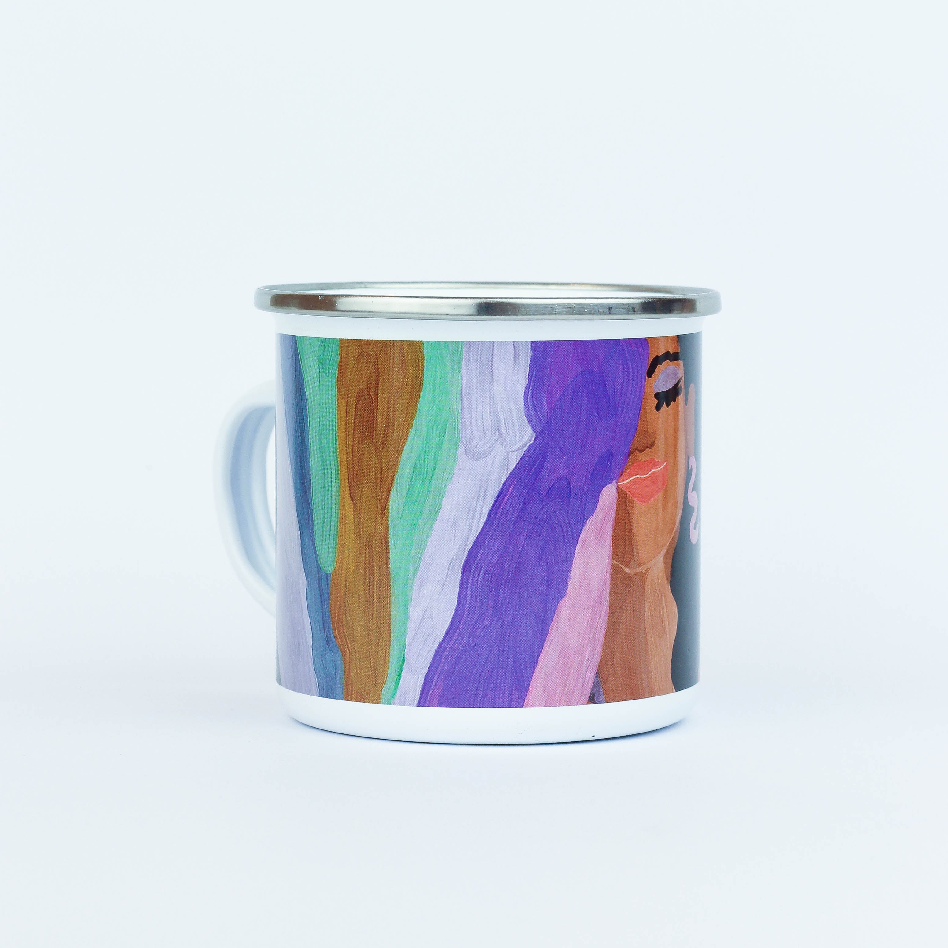 Fiesta Mexicana Enamel Mug