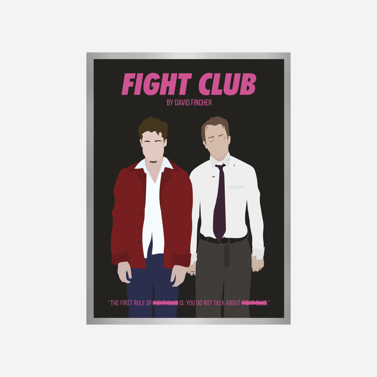 Fight Club Art Print - DesignPlace