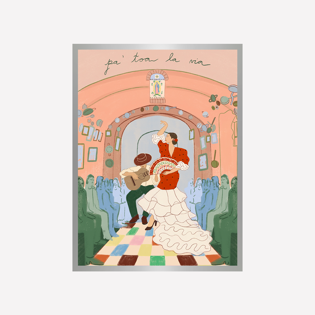 Flamenco Art Print