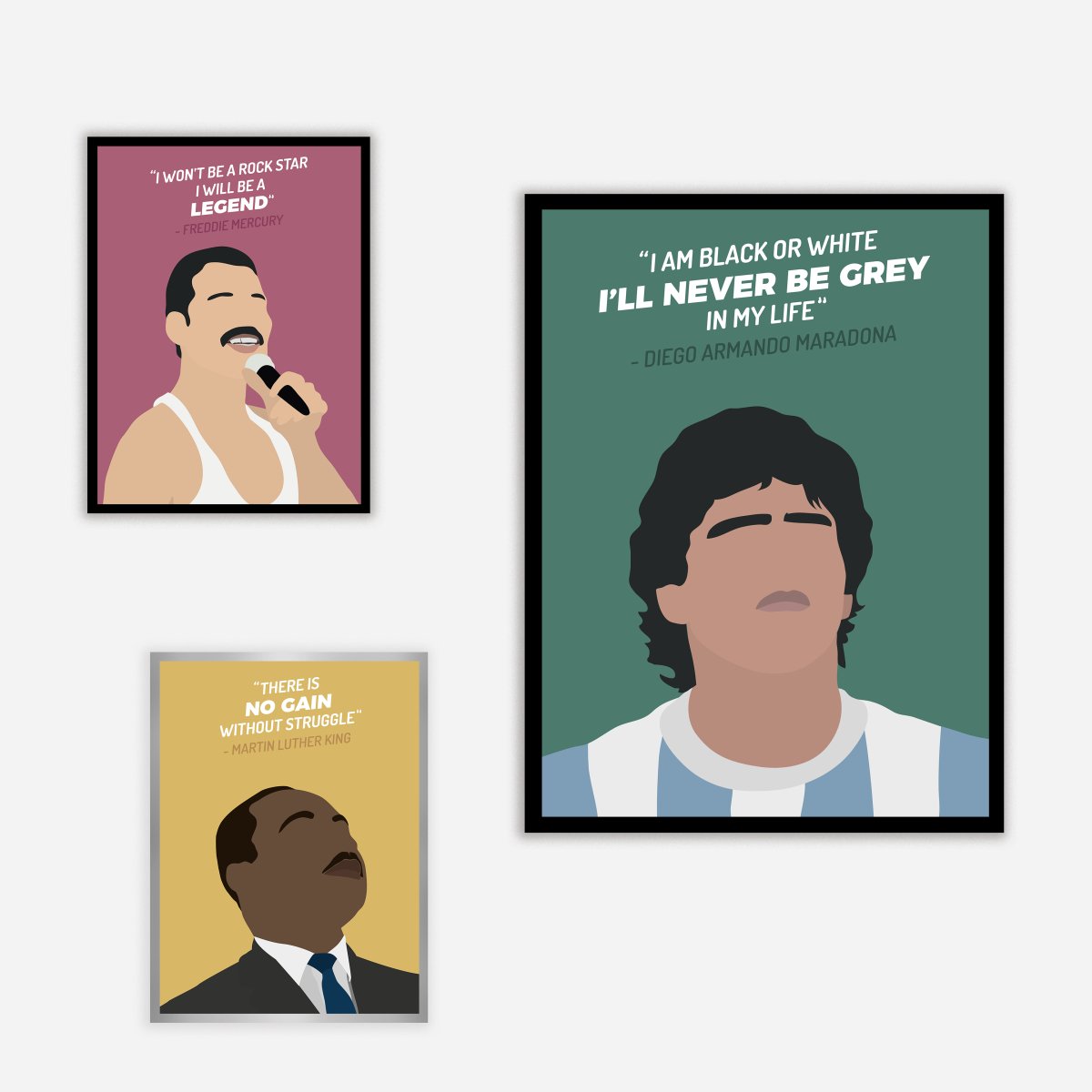 Freddie Mercury Art Print - DesignPlace