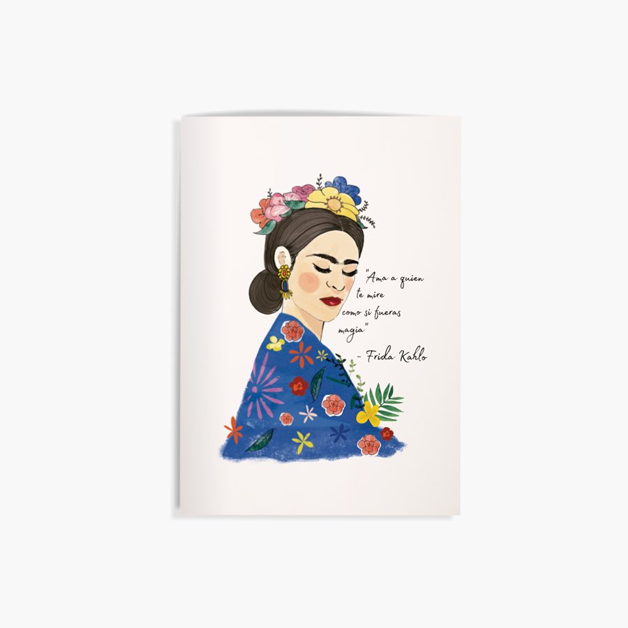 Frida Acuarela A5 Notebook - DesignPlace