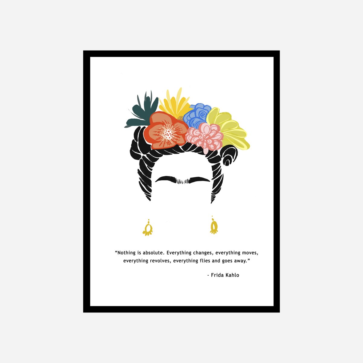 Frida Art Print - DesignPlace