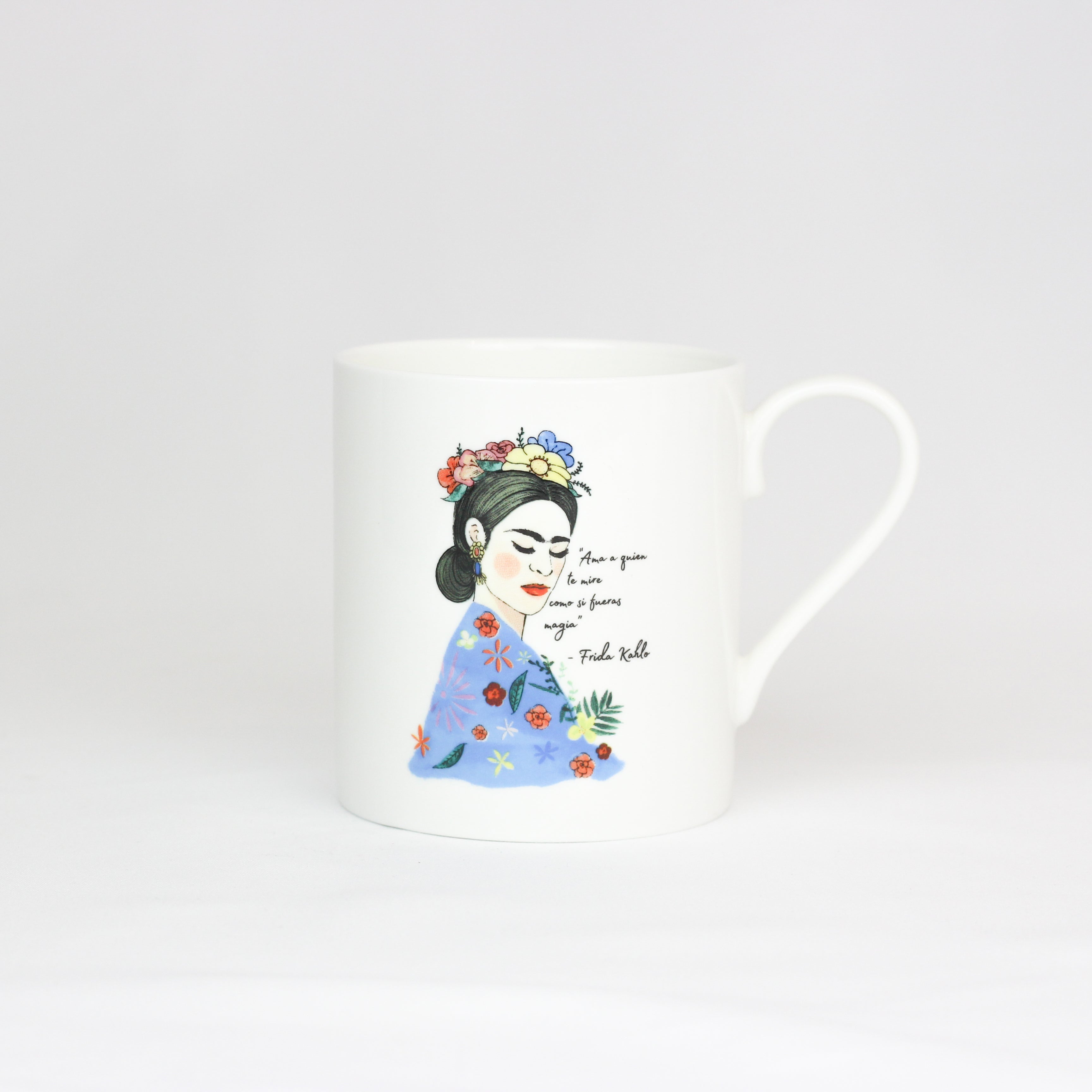 Frida Acuarela Ceramic Mug