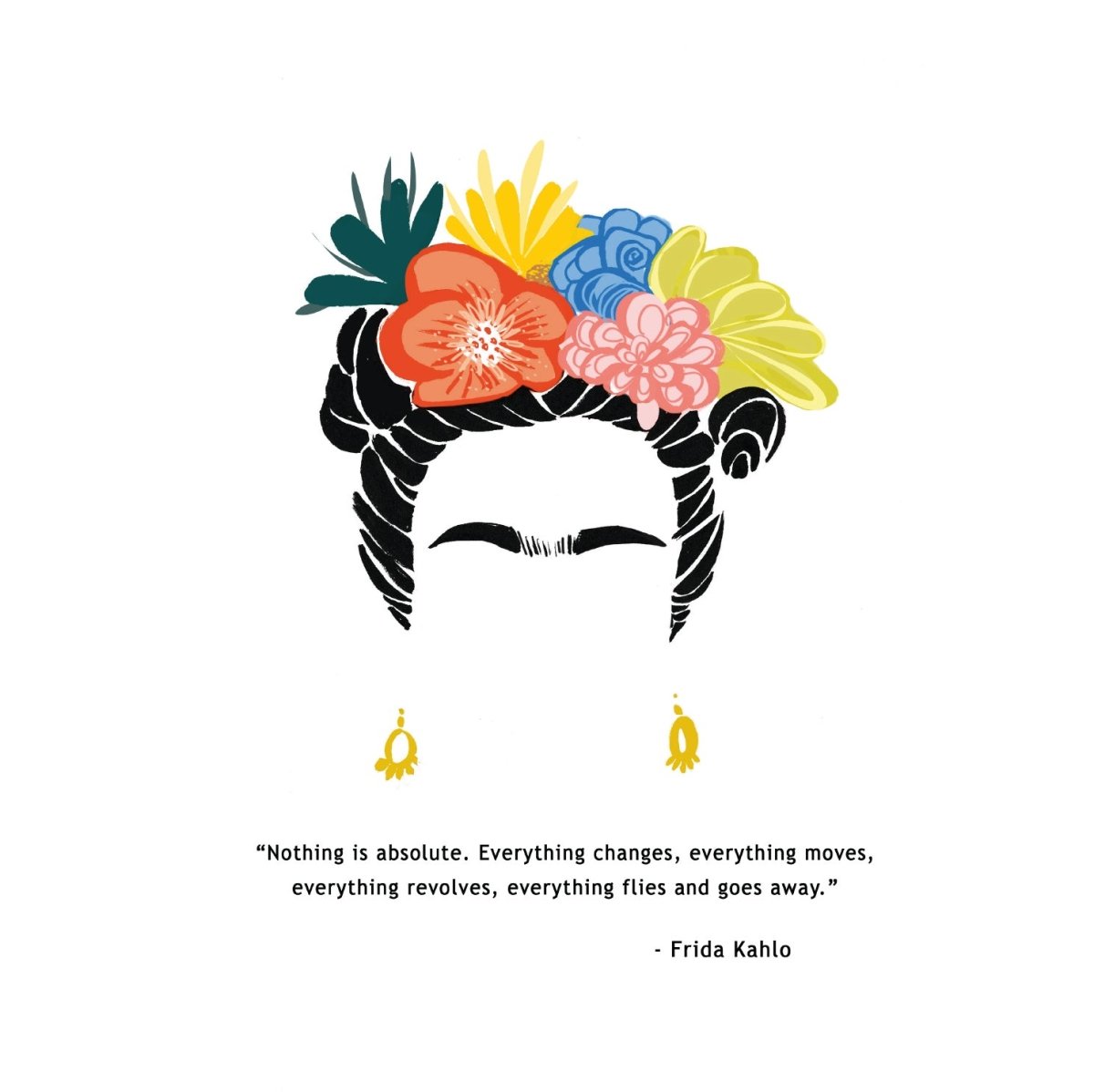 Frida Tote Bag - DesignPlace