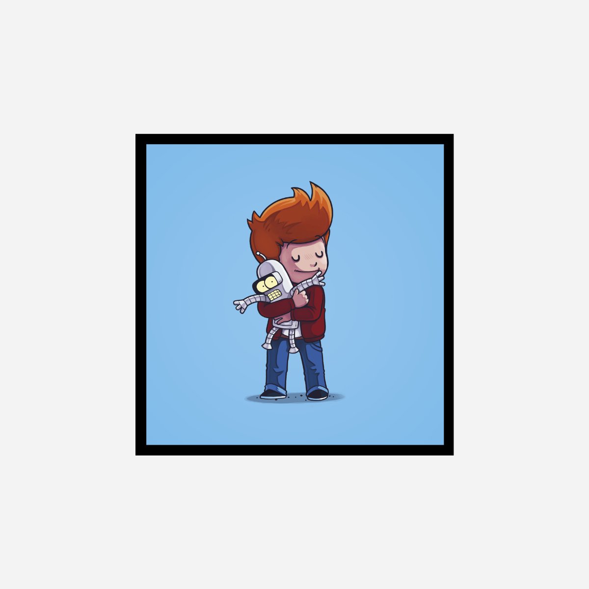 Fry Futurama Art Print - DesignPlace