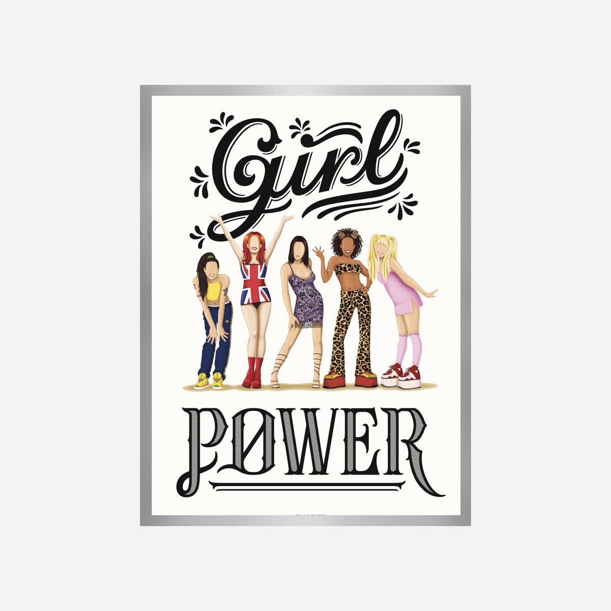 Girl Power Art Print - DesignPlace