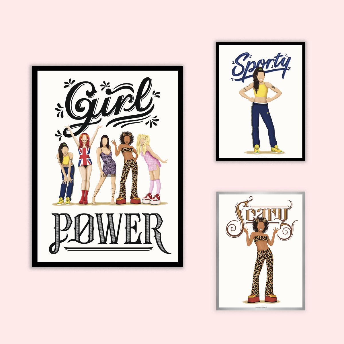 Girl Power Art Print - DesignPlace