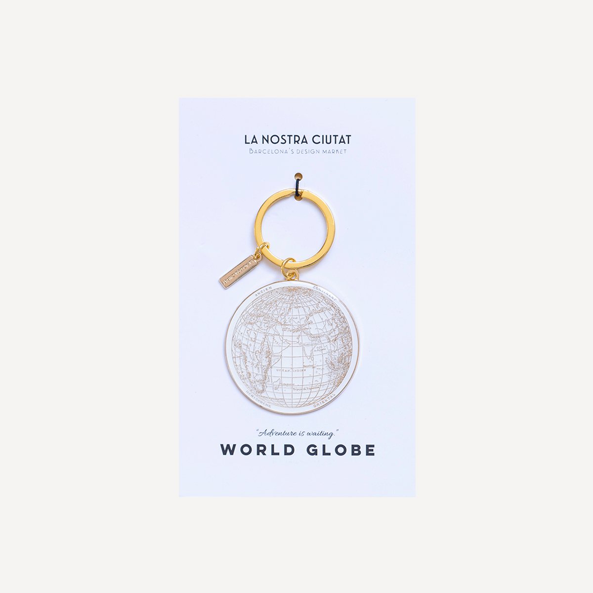 Globe Keychain - DesignPlace