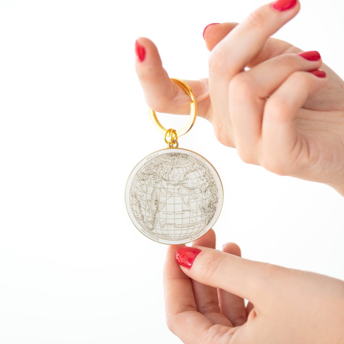 Globe Keychain - DesignPlace