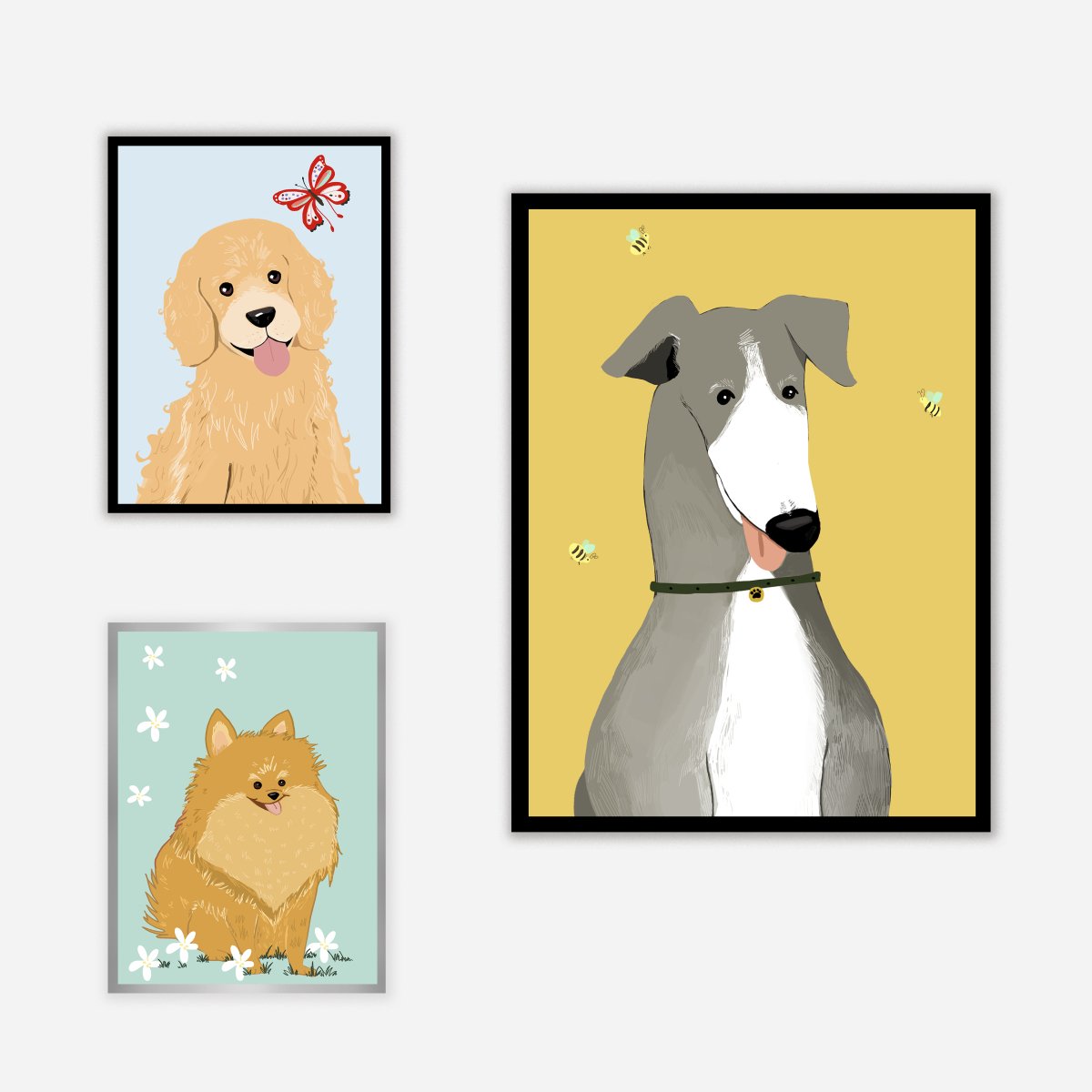 Golden Retriever Art Print - DesignPlace