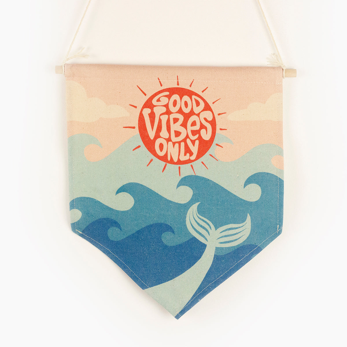 Good Vibes Only Medium Wall Banner