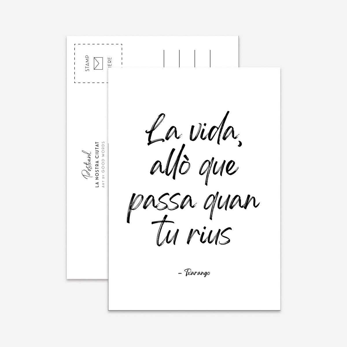 Good Words Catalan Collection Postcard Pack - DesignPlace