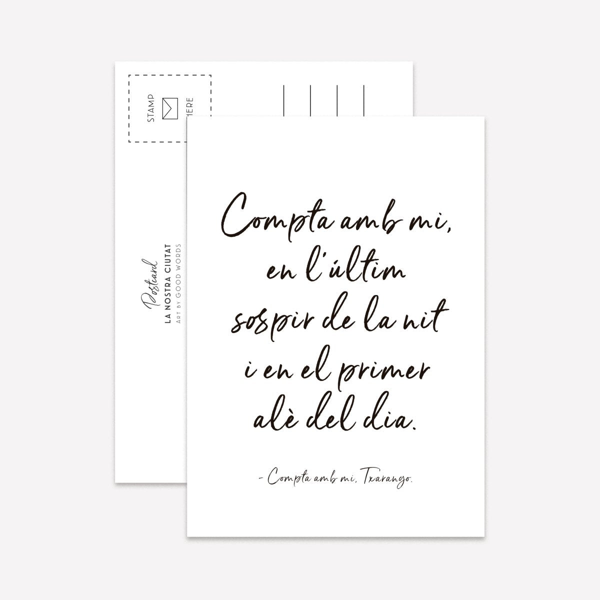 Good Words Catalan Collection Postcard Pack - DesignPlace