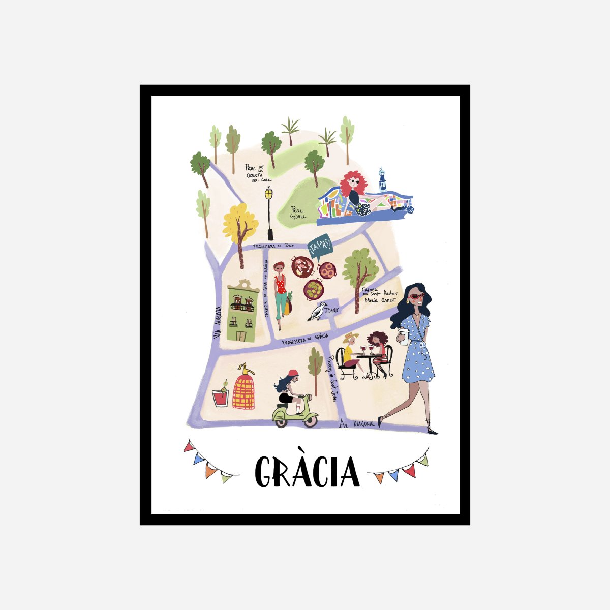 Gracia Art Print - DesignPlace