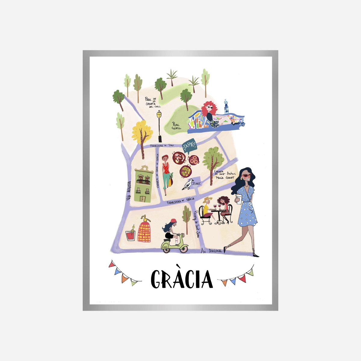 Gracia Art Print - DesignPlace