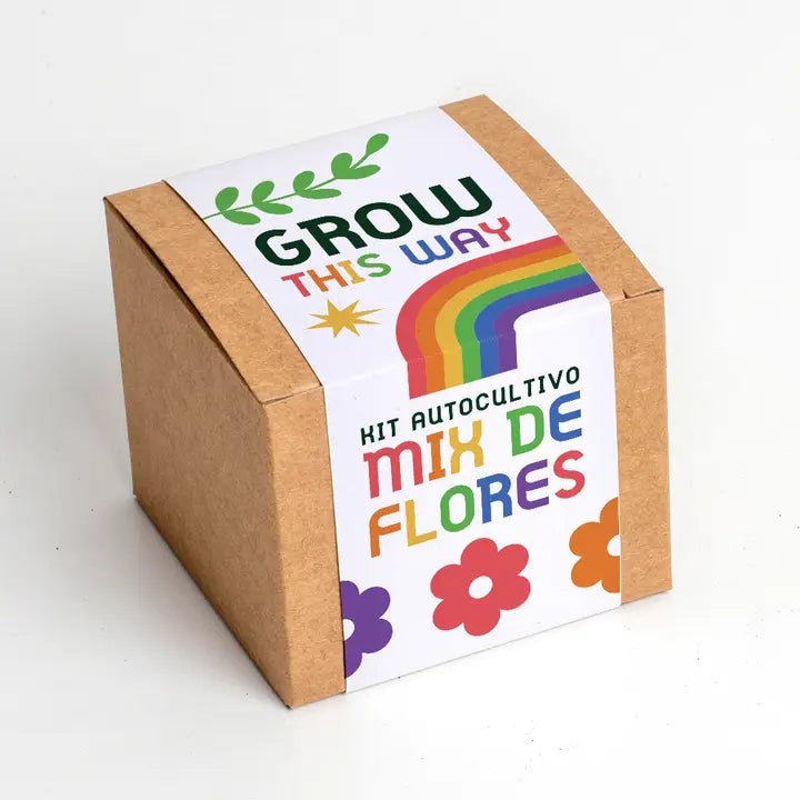 Grow This Way (Kit Autocultivo Mix De Flores) - DesignPlace