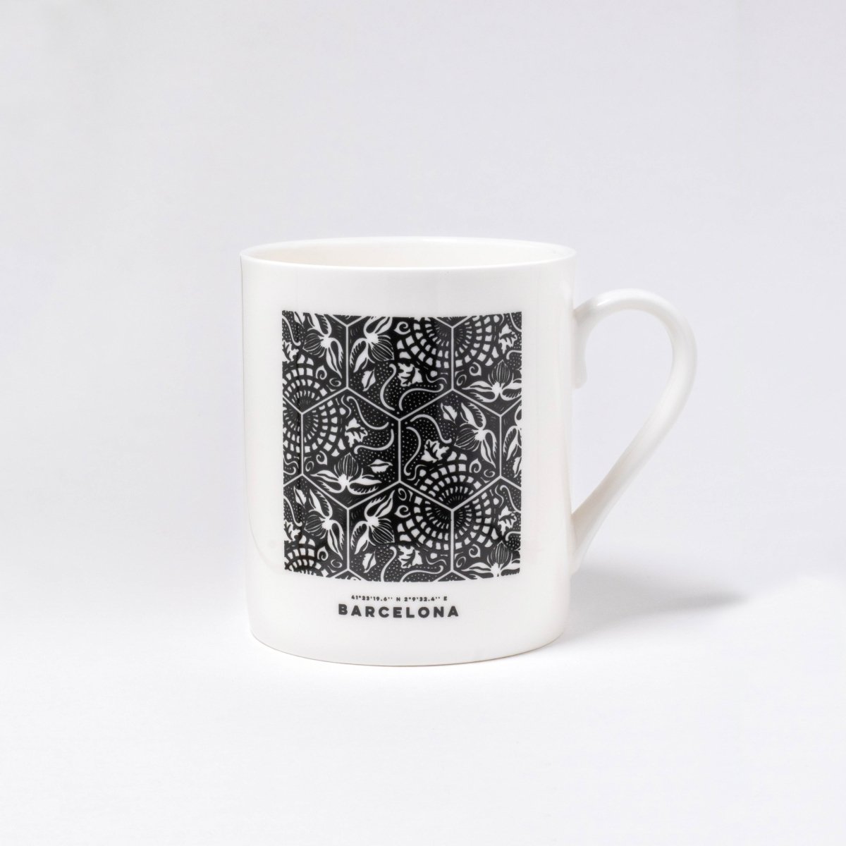 Hydraulic Tiles Gaudí Ceramic Mug - DesignPlace