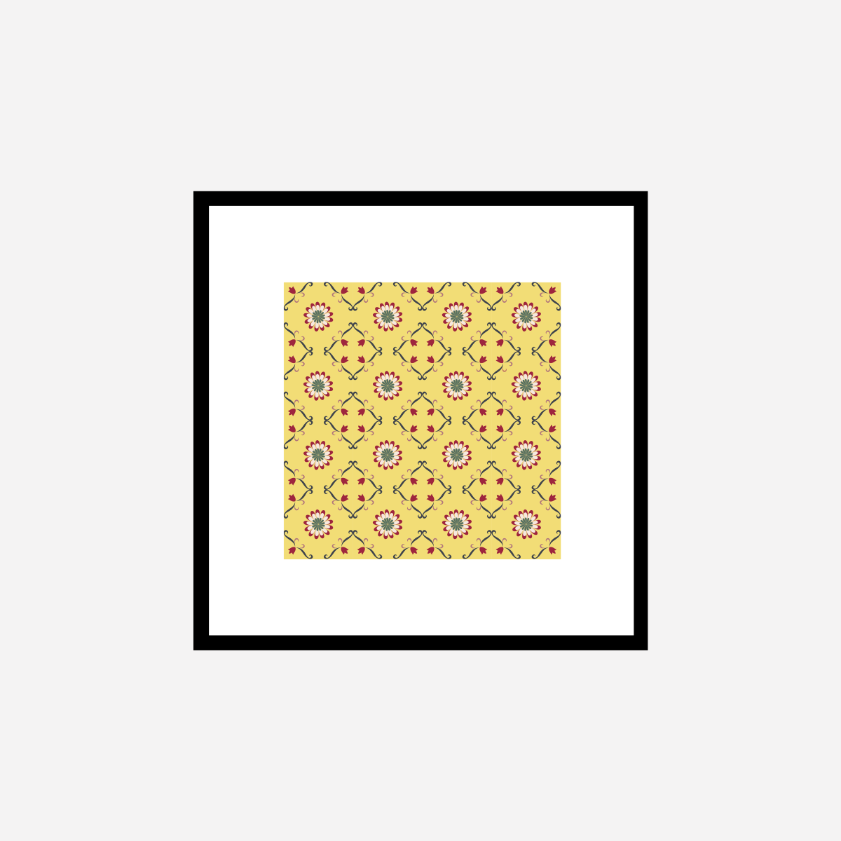 Hydraulic Tiles Model 1 Art Print - DesignPlace