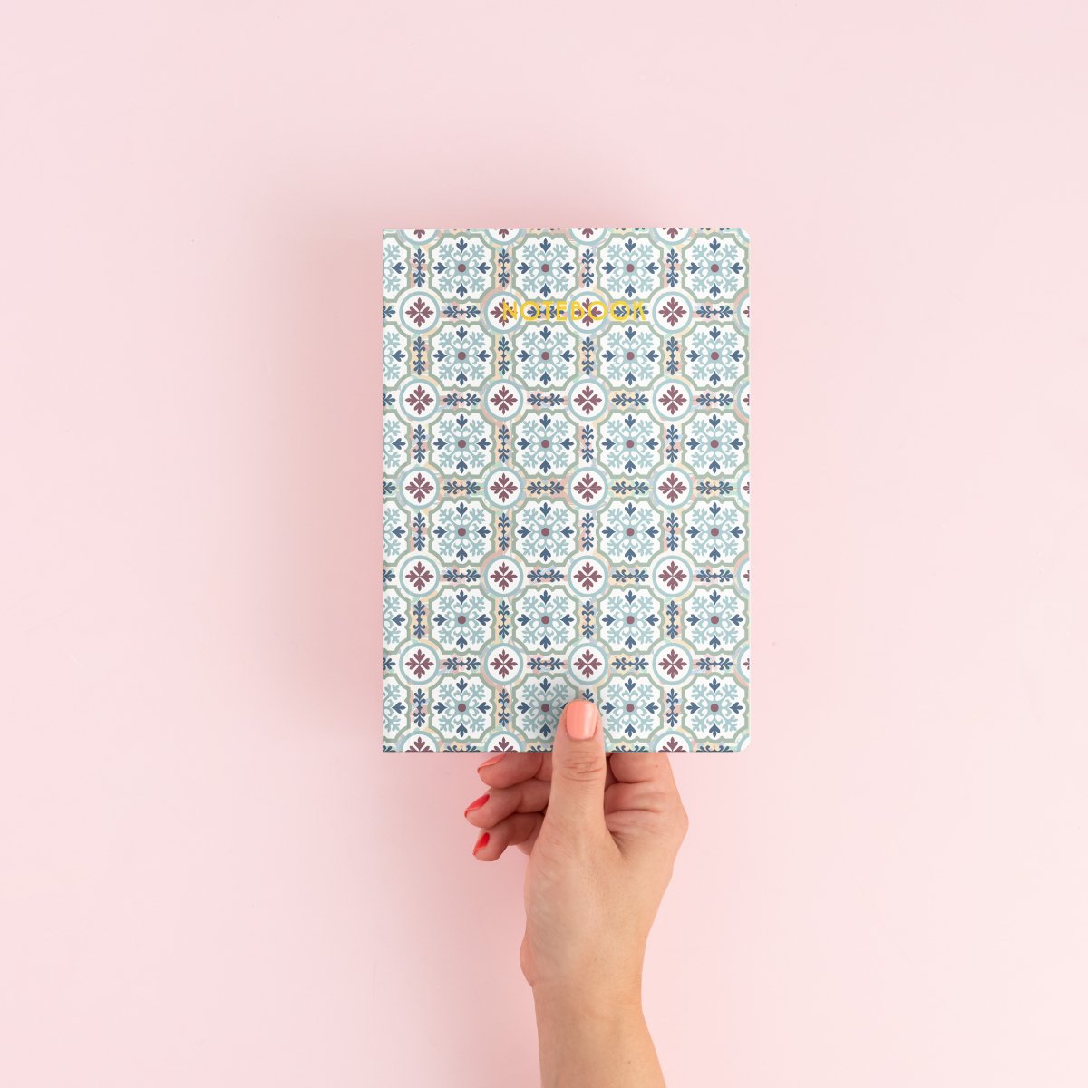 Hydraulic Tiles Model 10 A5 Notebook - DesignPlace