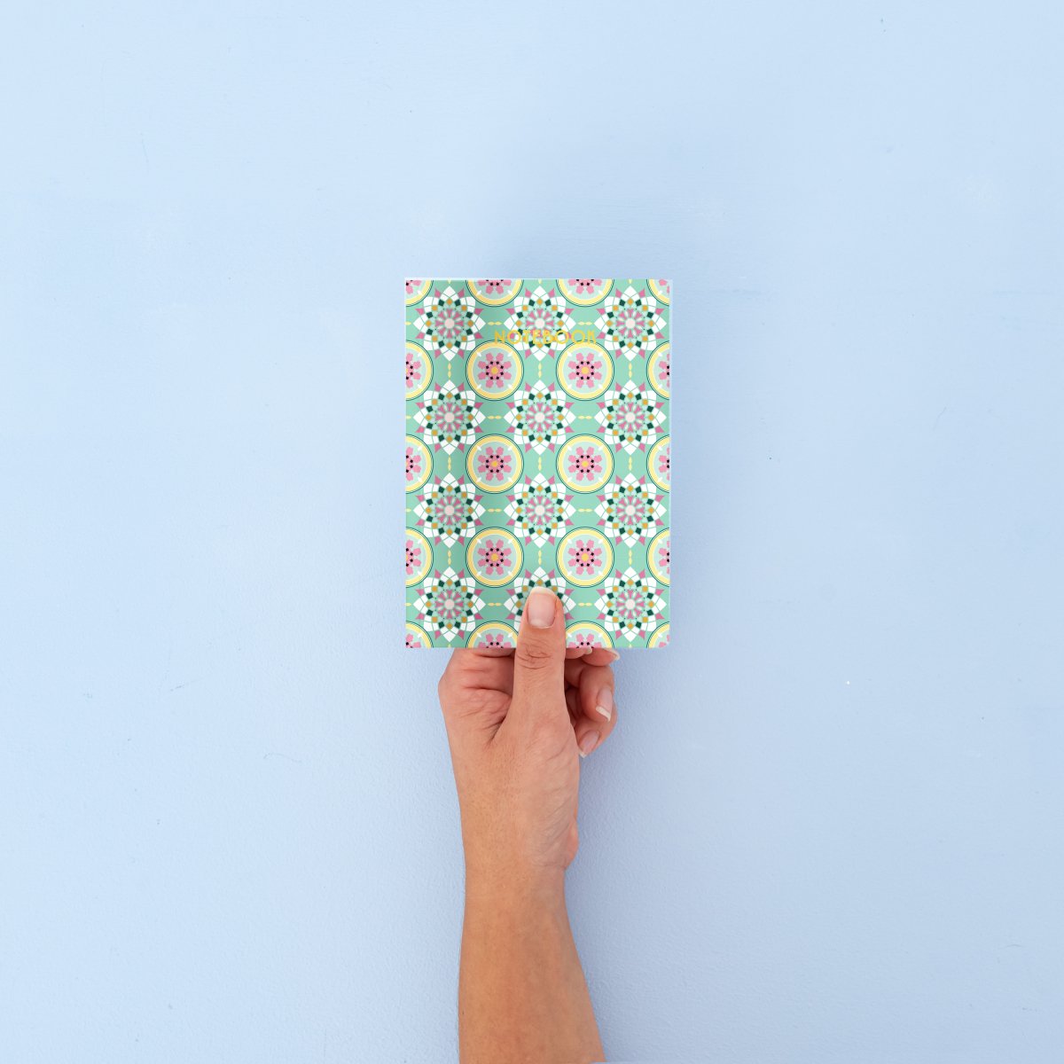 Hydraulic Tiles Model 3 A6 Notebook - DesignPlace