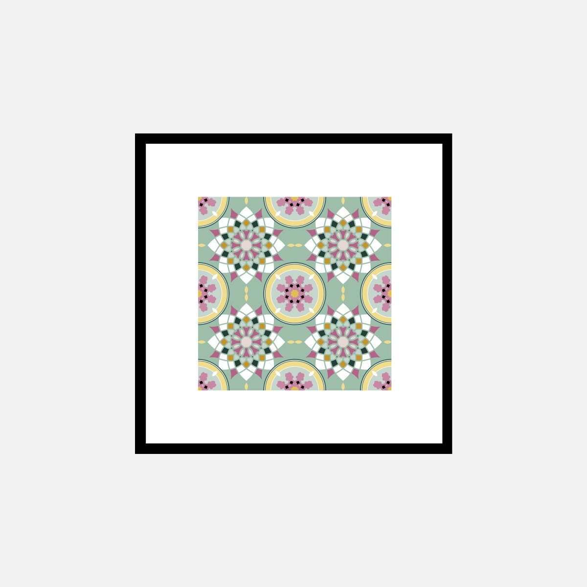 Hydraulic Tiles Model 3 Art Print - DesignPlace