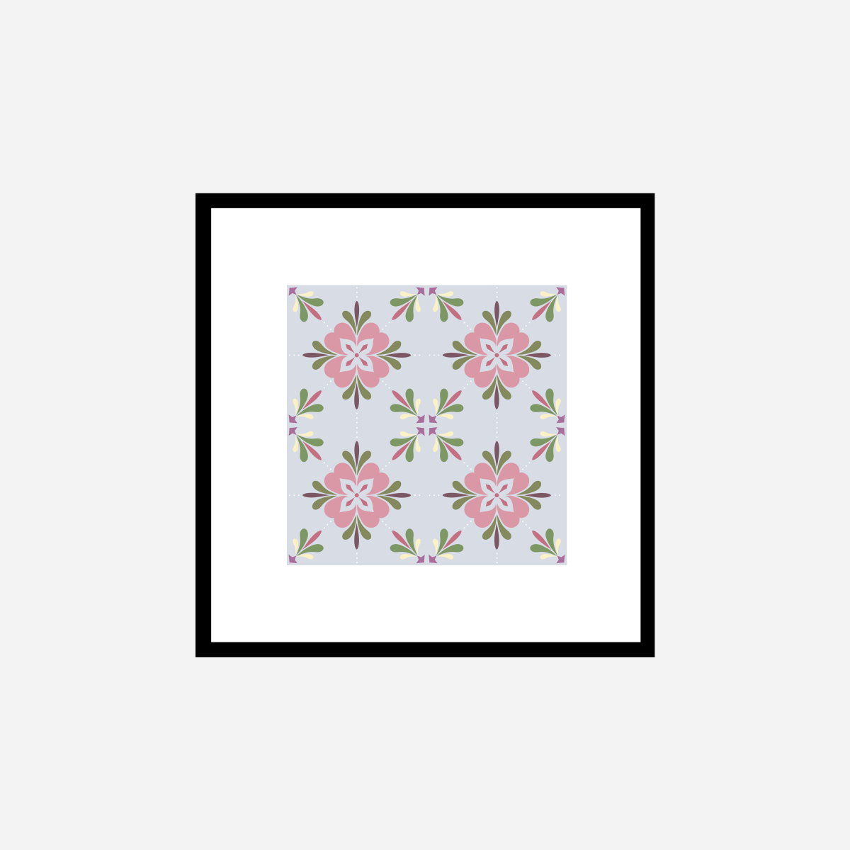 Hydraulic Tiles Model 4 Art Print - DesignPlace